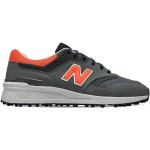 Zapatillas naranja de cuero de golf New Balance 997 talla 45 para hombre 