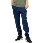 Pantalones ajustados azules de poliester rebajados New Balance talla XL de materiales sostenibles para hombre 