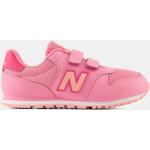 Sneakers rosas de sintético con velcro con velcro informales New Balance infantiles 