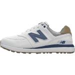 Zapatillas blancas de cuero de golf New Balance 574 talla 45,5 para hombre 