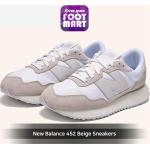 Zapatillas beige de tenis New Balance 452 para mujer 