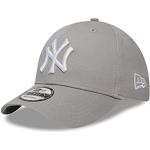 Gorras grises rebajadas New York Yankees con logo NEW ERA para hombre 