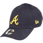 Gorras doradas de algodón de béisbol  Atlanta Braves NEW ERA 9FORTY Talla Única para mujer 