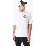 Camisetas blancas de algodón de algodón  New York Yankees con logo NEW ERA 
