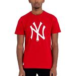 Camisetas deportivas rojas New York Yankees con logo NEW ERA talla XL para hombre 