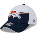 New Era - Gorra NFL Denver Broncos 2023 Sideline 39Thirty Stretch Color Naranja-Blanco, naranja y blanco, S/M