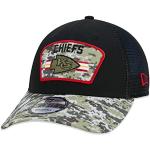 New Era Kansas City Chiefs NFL On Field 2021 Salute to Service Black 9Forty Snapback Cap - One-Size