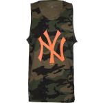 Camisetas deportivas multicolor de algodón rebajadas New York Yankees sin mangas con cuello redondo NEW ERA Camo talla L para hombre 