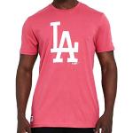 Camisetas deportivas rosa pastel manga corta con logo NEW ERA MLB talla S para hombre 