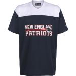 New Era NFL Stacked Wordmark OS New England Patriots Camiseta de hombre, Talla M, azul