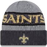 New Era Orleans Saints NFL 2023 Sideline Tech Knit CW Gray Beanie - One-Size