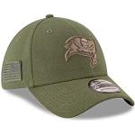 New Era Tampa Bay Buccaneers 39thirty Stretch Cap On Field 2018 Salute To Service Green - S-M