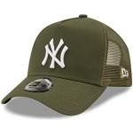 New Era York Yankees Basecap Baseball Kappe MLB NY grün Teamlogo verstellbar Snapback Trucker - One-Size