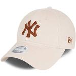 New Era York Yankees Cap MLB Basecap Cord Kappe Baseball Damen Beige - One-Size