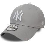 Gorras grises de algodón de béisbol  rebajadas New York Yankees Clásico con logo NEW ERA talla L para hombre 