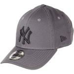 Gorras grises de algodón de béisbol  New York Yankees con logo NEW ERA 9FORTY Talla Única para mujer 