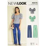 New Look Sewing Pattern N6678 Misses' Top and Trou