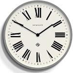 Joejis Reloj de Pared Moderno 30 cm - Silencioso sin Ruido de Tictac -  Cuarzo - Reloj de Cocina La Sala Dormitorio - Gris y Blanco
