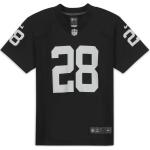 NFL Las Vegas Raiders (Josh Jacobs) Camiseta de fútbol americano del partido - Niño/a - Negro