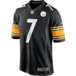 NFL Pittsburgh Steelers (Ben Roethlisberger) Camiseta de fútbol americano - Hombre - Negro