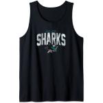 NHL San José Sharks Equipo de hockey con estampado de estilo envejecido Camiseta sin Mangas