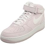 Sneakers rosas de goma con velcro con velcro informales acolchados Nike Air Force 1 Mid talla 43 para hombre 