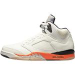 Nike Air Jordan 5 Retro Se Cz5725 - Zapatillas de baloncesto para hombre, Negro, naranja y blanco, 40.5 EU