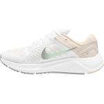 NIKE Air Zoom Structure 24, Zapatillas Mujer, Blanco (White/Barely Green/Light Soft), 35.5 EU