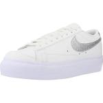Zapatillas blancas de goma con plataforma informales Nike Blazer Low talla 40 para mujer 