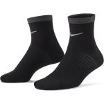 Calcetines negros de piel de running acolchados Nike 