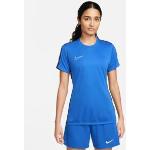 Camisetas azules de fitness Nike Academy para mujer 