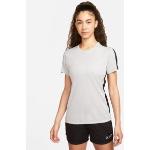Camisetas grises de fitness Nike Academy talla XXL para mujer 