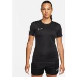 Camisetas negras de fitness Nike Academy talla XL para mujer 