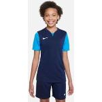 Camisetas de fútbol infantiles azul marino Nike para niño 