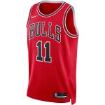 Equipaciones rojas de fútbol Chicago Bulls transpirables Nike 