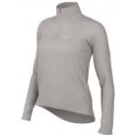 Nike Camiseta de Manga larga Mujer - Therma-FIT 1/2-Cremallera - lite iron ore/reflective silver DD6799-012 M