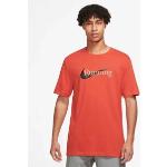 Camisetas rojas de running Nike Dri-Fit para hombre 