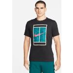 Camisetas negras de tenis Nike talla M para hombre 