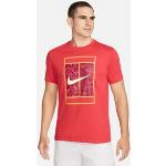 Camisetas rojas de tenis Nike para hombre 