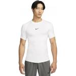 Camisetas blancas de poliester de manga corta manga corta con cuello redondo con logo Nike Dri-Fit talla XL de materiales sostenibles para hombre 