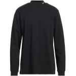 Camisetas negras de algodón de cuello redondo manga larga con cuello redondo con logo Nike talla L para hombre 
