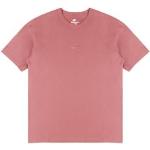 Camisetas rosa pastel de algodón de manga corta manga corta con cuello redondo Nike con bordado talla XL para hombre 