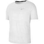 Nike Dri Fit Miler Short Sleeve T-shirt Blanco L / Regular Hombre