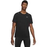 Camisetas negras de piel de punto  rebajadas de punto Nike Rise 365 talla L para hombre 