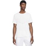 Nike Dri Fit Rise 365 Short Sleeve T-shirt Blanco XL / Regular Hombre
