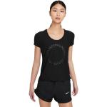 Nike Icon Clash Miler Short Sleeve T-shirt Negro S Mujer