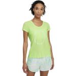 Nike Icon Clash Miler Short Sleeve T-shirt Verde S Mujer
