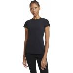Camisetas negras de poliester de compresión manga corta Nike talla S para mujer 