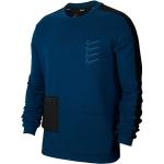 Camisetas deportivas azules de franela rebajadas Nike talla S para hombre 