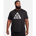 Camisetas deportivas negras Nike ACG talla M para hombre 